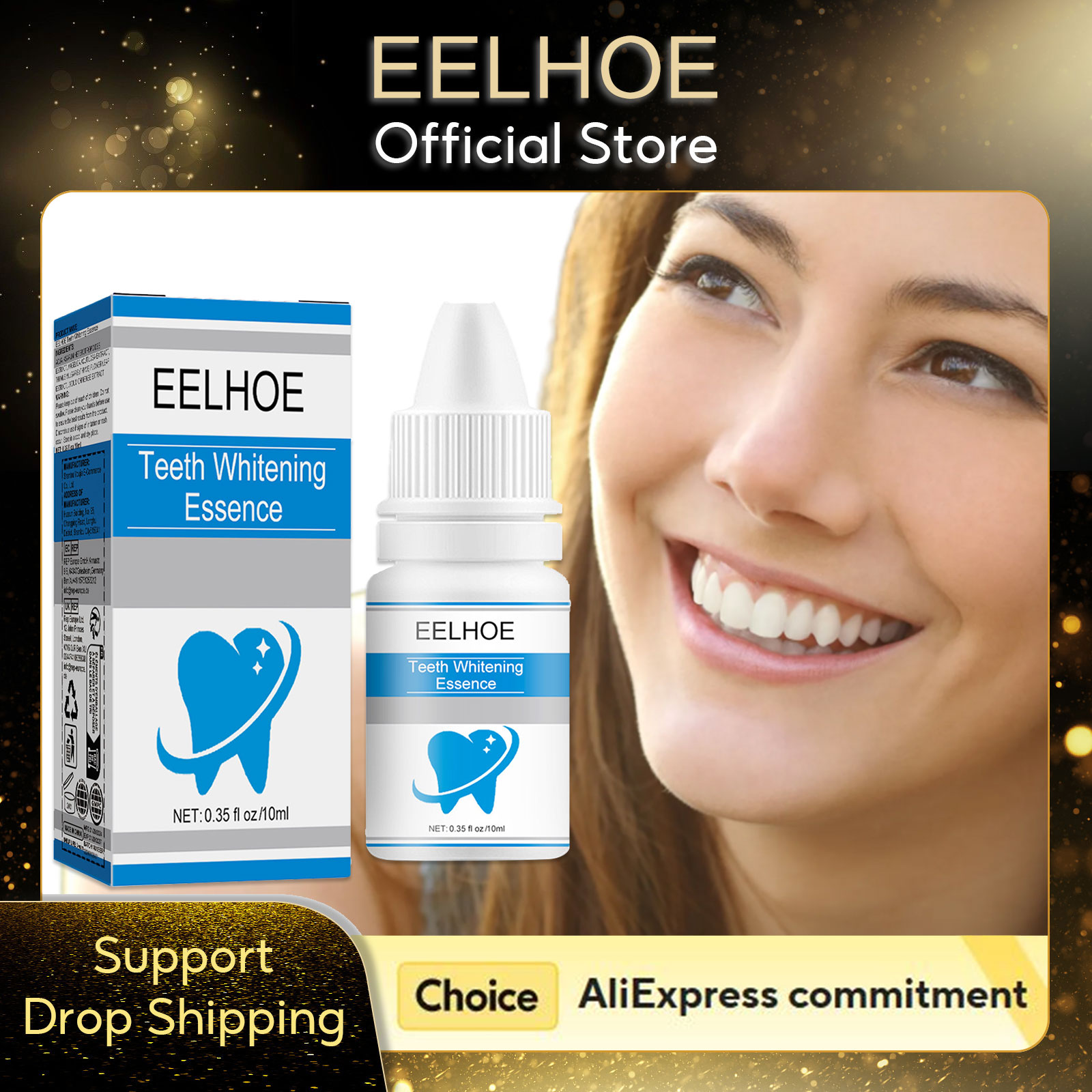 Teeth Whitening Serum - EELHOE Siero Sbiancante Per Denti Carie