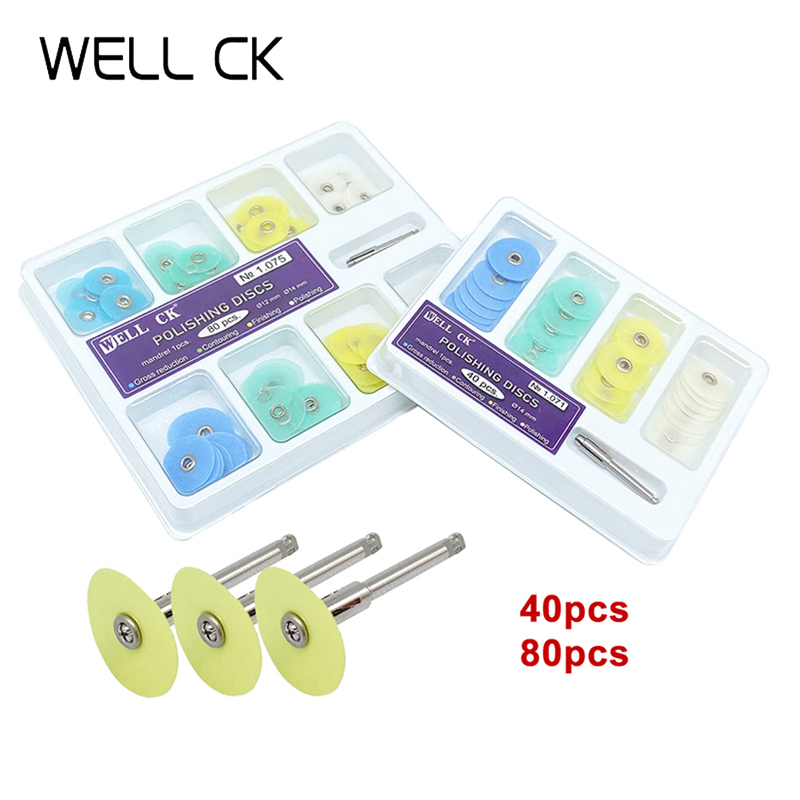 Teeth Whitening Express - WELL CK 40/80 Pz Dischi Per