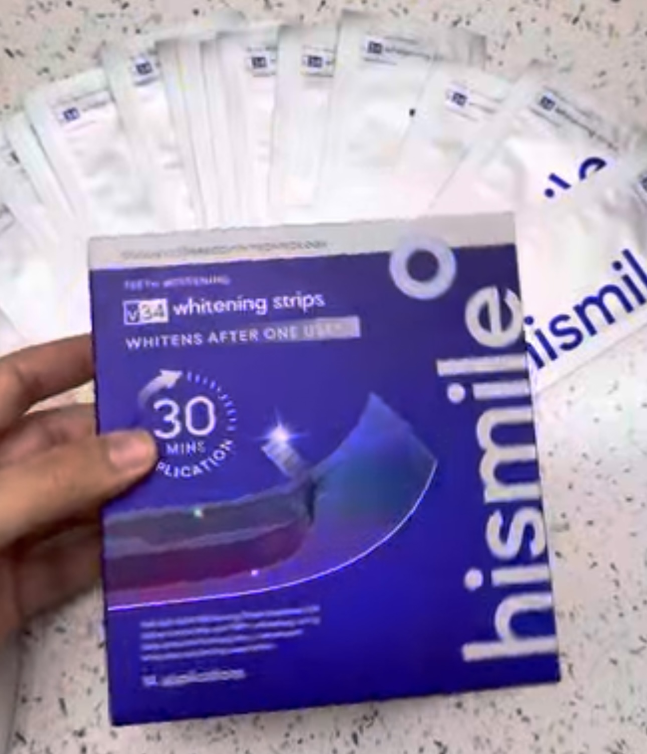 Teeth Whitening Serum - Hismile V34 Strisce Sbiancanti per Denti
