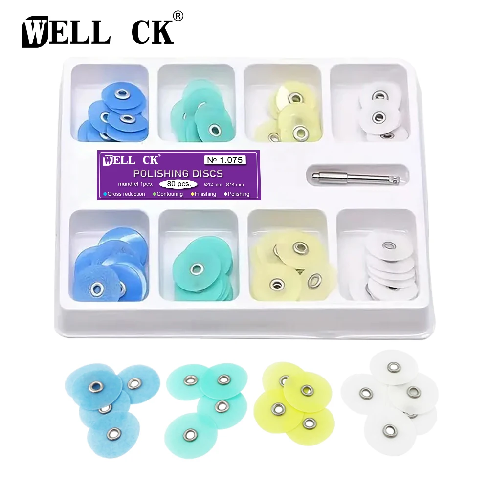 Teeth Whitening Express - WELLCK Dischi per lucidatura dentale Riduzione