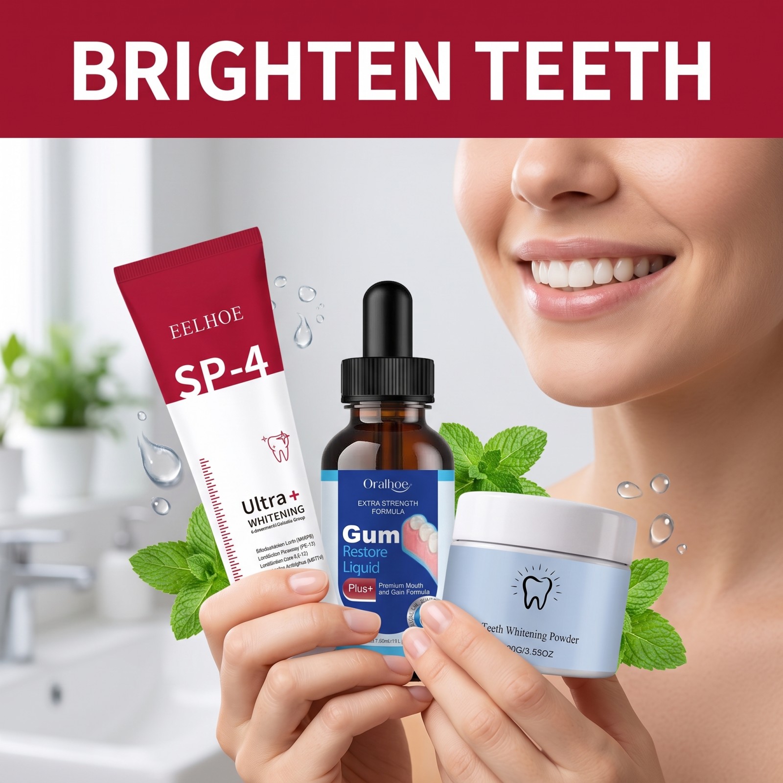 Set Completo per Igiene Orale: - Teeth Whitening Serum recensione e prezzo