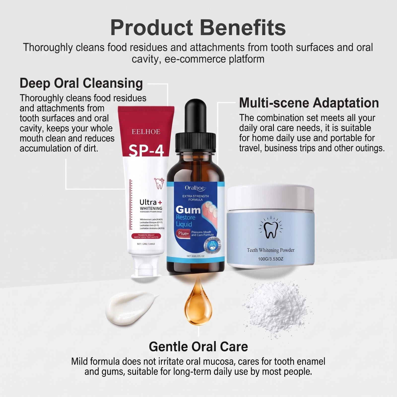 Set Completo per Igiene Orale: - Teeth Whitening Serum recensione e prezzo