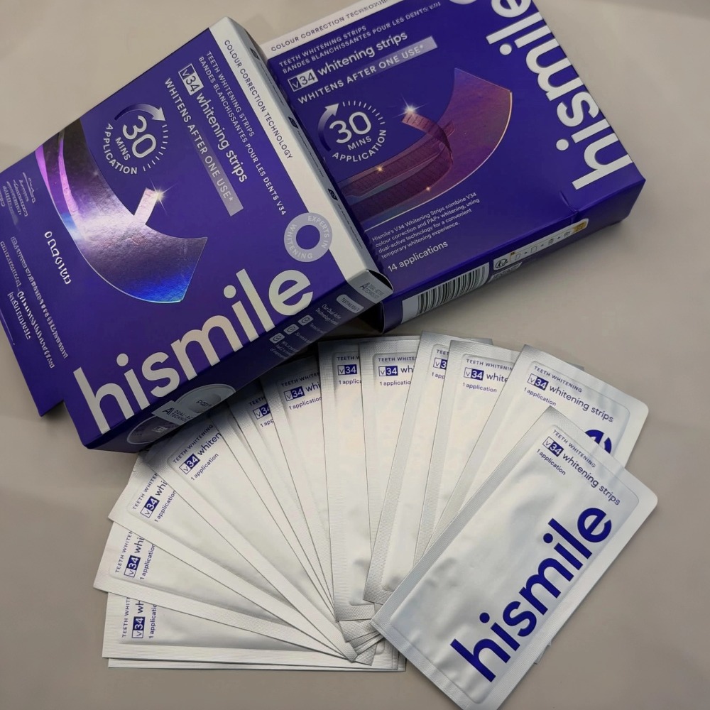 Hismile V34 Strisce Sbiancanti - Teeth Whitening Serum recensione e prezzo